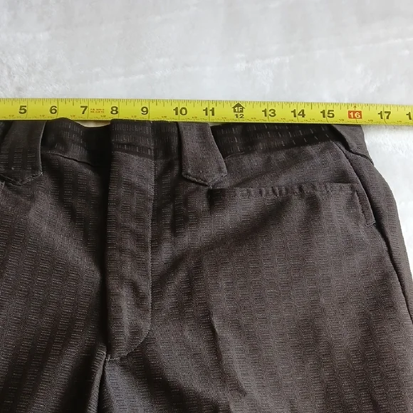 Men's Classic Dress Pants in Dark Brown - Picture 8 of 14